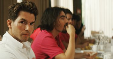 Matteo Simoni in The Racer (2020)