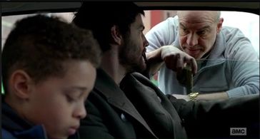 Demosthenes Chrysan, Jim Sturgess, and Elijah Jacob in Feed the Beast (2016)