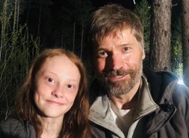 Nikolaj Coster-Waldau and Charlotte Lindsay Marron