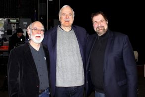 Lew Place, comedy legend John Cleese and Steven Feinberg