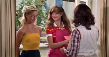 Kirsten Baker and Deborah Richter in Midnight Madness (1980)