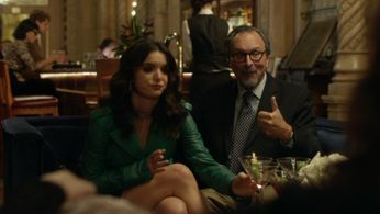 Still of Dan Gilvezan and Emma Kenney in Shameless and Citizen Carl