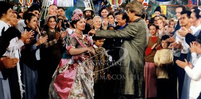 Jaclyn Jose, Anita Linda, Tom Taus, Noel Trinidad, and Ronaldo Valdez in Cedie (1996)