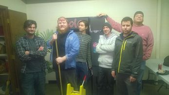 On the Set of Zombie Cats from Mars