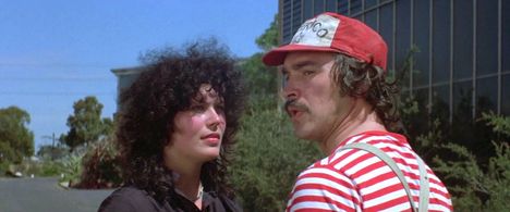 Christine Kaman and Peter Ford in Mad Max (1979)