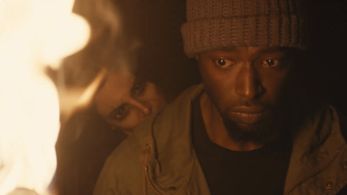 Dimeji Ewuoso and Eleni Skarpari in Hunting Ground (2019)