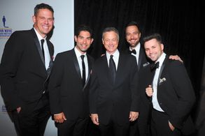 Daniel Tatar with Gary Sinise The Company Men