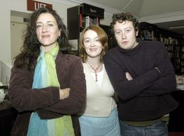 Robert Arkins, Bronagh Gallagher, and Maria Doyle Kennedy