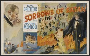 D.W. Griffith, Ricardo Cortez, Lya De Putti, Carol Dempster, and Adolphe Menjou in The Sorrows of Satan (1926)