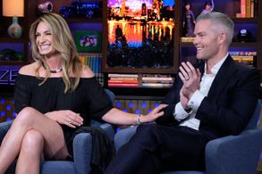 Ryan Serhant and Heather Thomson in Watch What Happens Live with Andy Cohen: Heather Thomson & Ryan Serhant (2021)