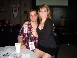 With Tucky Williams at the World Independent Film Expo 2010.