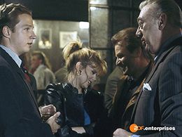 Christoph Eichhorn, Roswitha Schreiner, Horst Tappert, and Fritz Wepper in Derrick (1974)