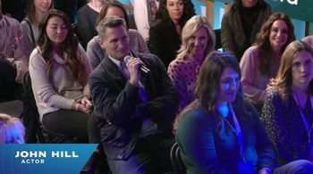 Emily Morse, John Hill, and Amy Phillips in Jeff Lewis Live (2019)