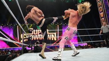 Mansoor Al-Shehail and Nic Nemeth in WWE Super Show-Down (2020)