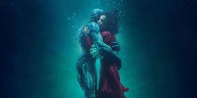 Doug Jones and Sally Hawkins in The Shape of Water (2017)