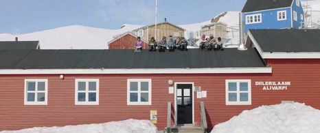 Samuel Collardey and Anders Hvidegaard in A Polar Year (2018)