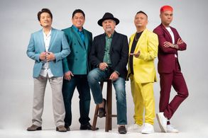 Al Tantay, Andrew E., Dennis Padilla, Janno Gibbs, and Jerald Napoles in Sleazebag Cheaters (2020)