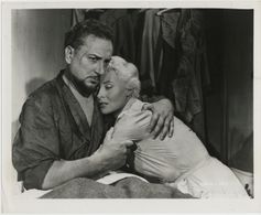 Michèle Morgan and Pierre Brasseur in Oasis (1955)