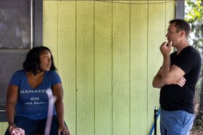 director Sean LaFollette and Lynnette 'L.A.' Brown in What about Molly