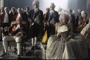 Rupert Everett, Helen Mirren, Nigel Hawthorne, Anthony Calf, Julian Rhind-Tutt, Julian Wadham, and John Wood in The Madn