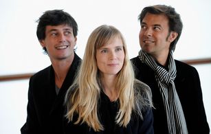 Isabelle Carré, Louis-Ronan Choisy, and Pierre Louis-Calixte at an event for Hideaway (2009)