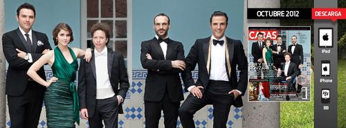 Tessa ia, Michel Franco (director) and the producers of AFTER LUCIA