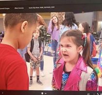 On set of Junior High Daze, an AS Plus Modeling and Big Diez Productions pilot. March 2021