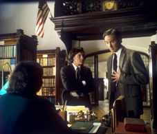 Kevin Kline, Emile Hirsch, and Molly Regan in The Emperor's Club (2002)