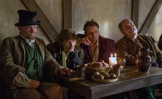 Radek Holub, Vladimír Javorský, Miroslav Táborský, and Miroslav Vladyka in Duch nad zlato (2013)