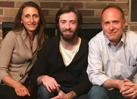 Fall City - Mom, Dad, and son Jon