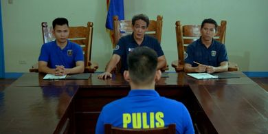 Jordan Castillo and Bernard Carritero in Cain at Abel (2018)