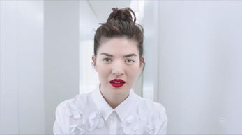 Mia as Florence in Selfridges - Hot Air - The Way We Work is Changing