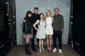 Dash Mihok, Kannon, Kiernan Shipka, Matt Smukler, and Samantha Hyde at an event for Wildflower (2022)