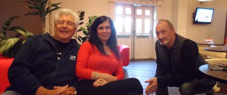 Good Friends Actor David Prowse (Darth Vader),Helen Darras & Actor Robert Englund (Freddy Krueger) @ the Park Inn Bar a