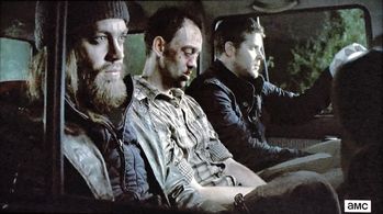 The Walking Dead - Tom Payne, Myke Holmes, Jeremy Palko