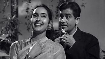 Raj Kapoor and Nutan in Anari (1959)