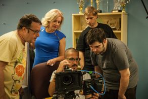 Sevan Najarian, Mars Roberge, and Peggy McDonald in Scumbag (2017)