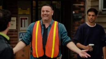 With Ralph Macchio in 