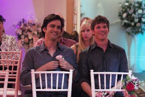 Michael Steger and Matt Lanter in 90210 (2008)