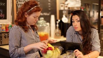 Still of Jaylee Hamidi and Jane Hancock (I) in God Only Knows (2015)
