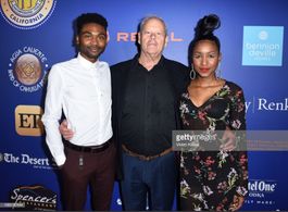 Frankie Smith, Bruce Beresford and Carlacia Grant attend the Palm Springs Film Festival