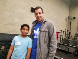 With Adam Sandler @ OCSA