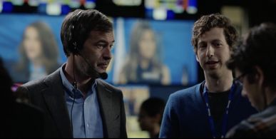 Mark Duplass and David Magidoff in 