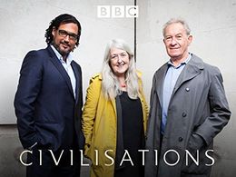 Simon Schama, David Olusoga, and Mary Beard in Civilizations (2018)