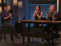 Brooke Shields, Bobby Flay, and Michael Symon in Beat Bobby Flay: Don't Drop the Beat (Bobby)! (2019)