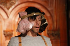 Alex Montaldo as Thomas magill in 'Misterman' by Enda Walsh directed by Graydon Gund. NYC performance