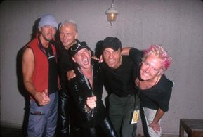 Klaus Meine, Rudolf Schenker, Matthias Jabs, James Kottak, and Ralph Rieckermann
