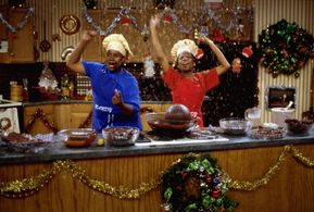 Angelique Bates and Kenan Thompson in All That (1994)