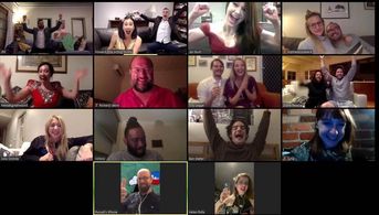 The moment we won the 2020 Green Room Award for 