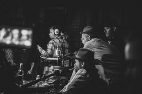 Abe Ruthless, Gus Holwerda, Luke Holwerda, and Justen Mann in The Vast Lonesome